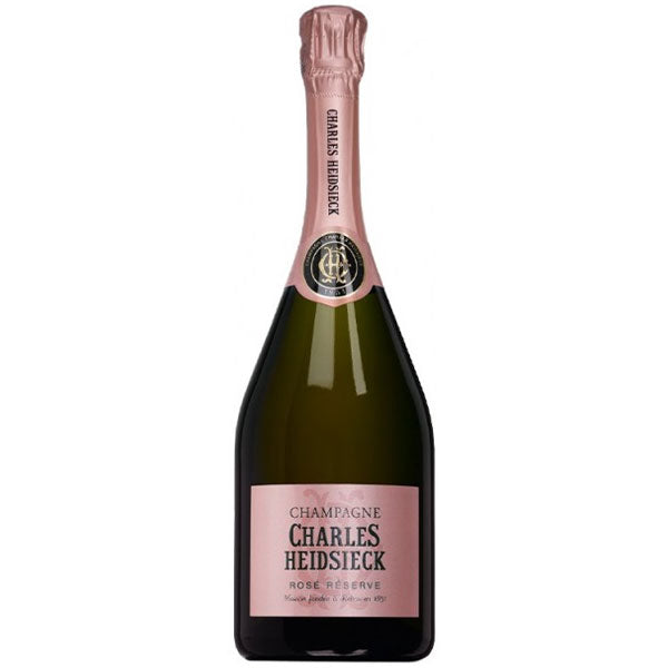 Charles Heidsieck Brut Reserva Rosado es un vino espumoso de color rosado elaborado por la prestigiosa bodega Charles Heidsieck, ubicada en la región de Champagne, Francia.