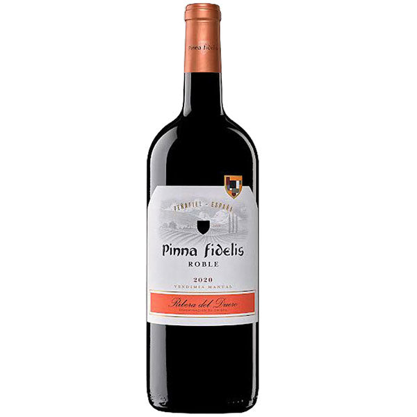 Magnum Pinna Fidelis Roble es un vino tinto joven Ribera del Duero en formato Magnum que corresponde a dos botellas.