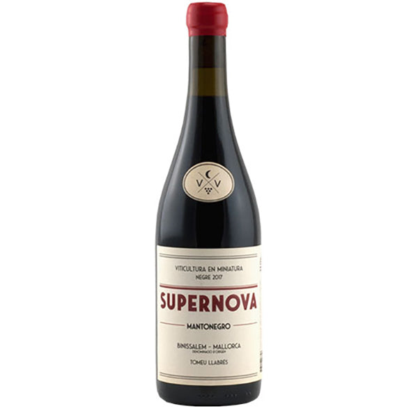 Supernova Mantonegro, vino tinto de la D.O. Mallorca elaborado por la bodega C'an Verdura