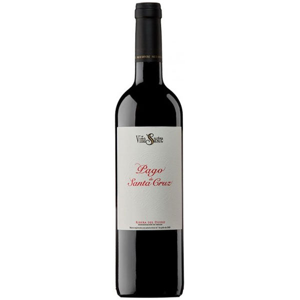 Viña Sastre Pago Sta Cruz es un vino de la D.O. Ribera del Duero elaborado por la Bodega Viña Sastre.